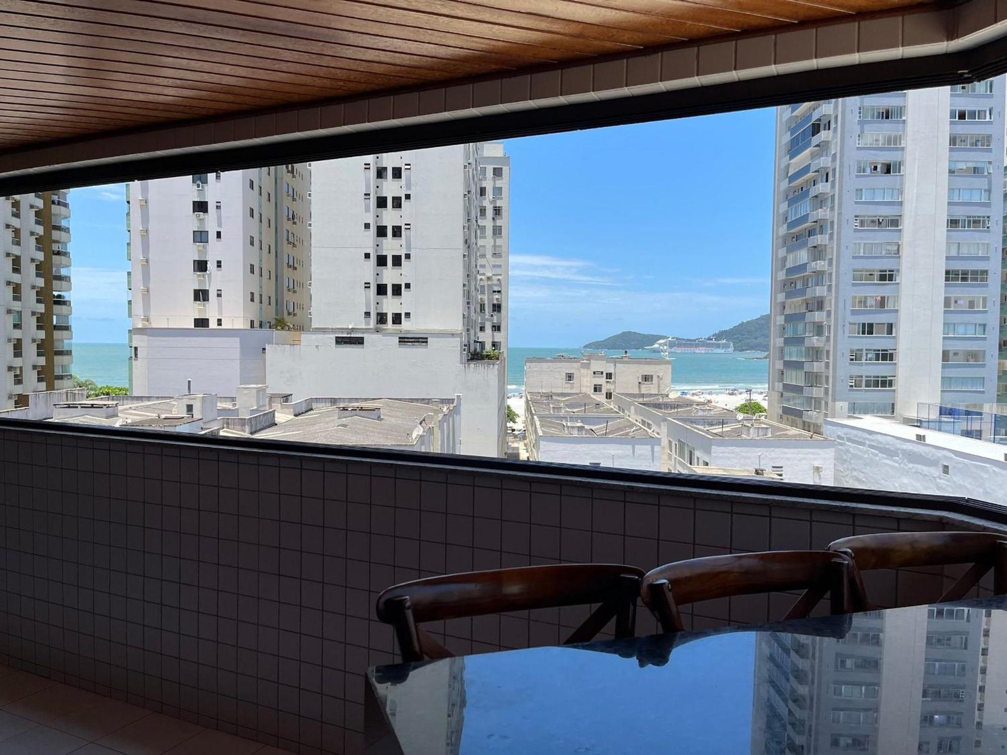 Ct02- 2 Quartos| Quadra Mar| Churrasq | Vista Mar * Balneario Camboriu